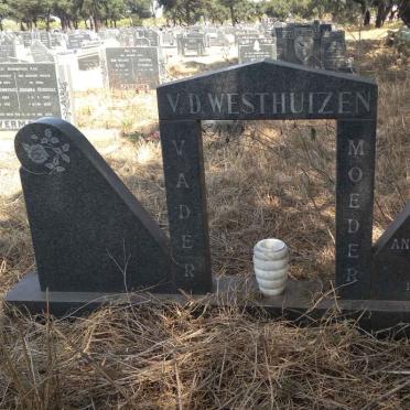 WESTHUIZEN Anna Margeretha, v.d. 1923-1977