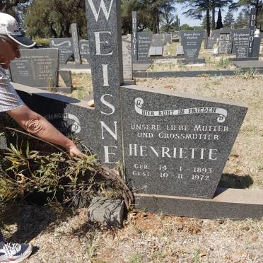 WEISNER Henriette 1893-1972