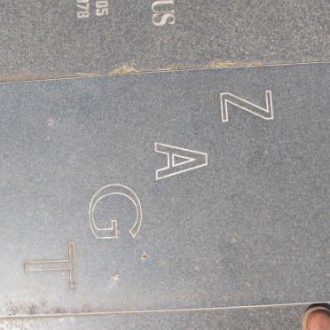 ZAGT Jan Godefridus 1905-1978 &amp; Susara Margaretha 1912-2011