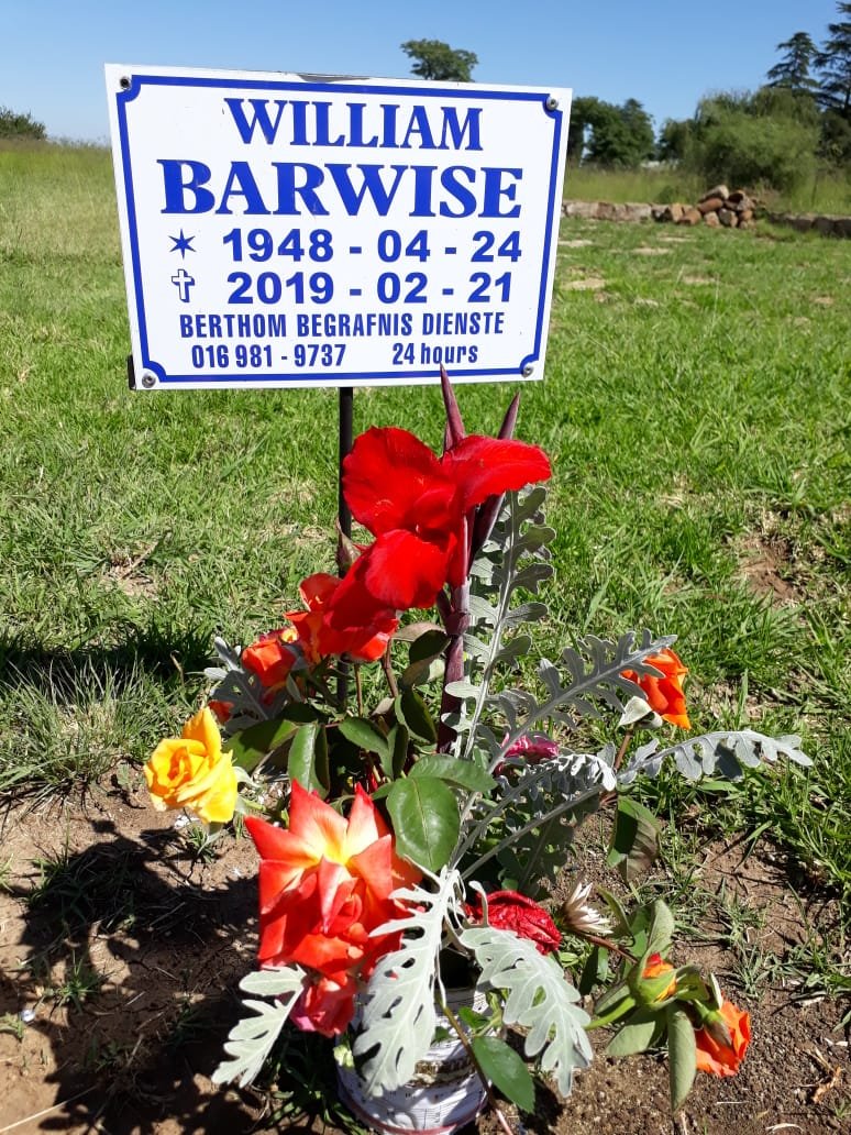 BARWISE William 1948-2019