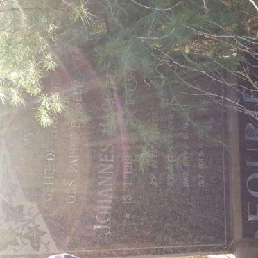 FOURIE Johannes Jacobus 1919-1971