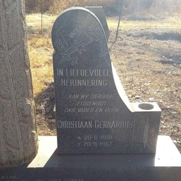 BADENHORST Christiaan Gerhardus 1891-1967 &amp; Anna LABUSCHAGNE 1903-1983