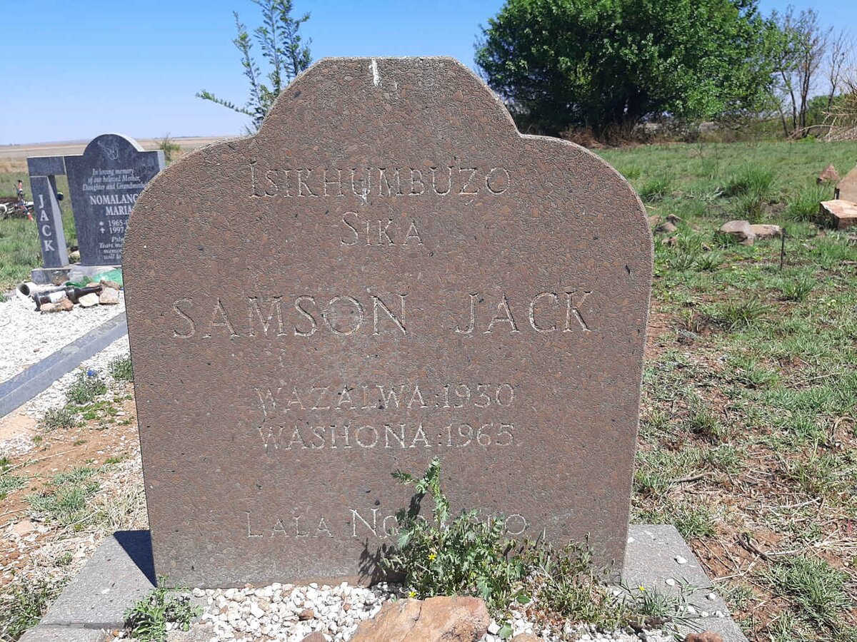 JACK Samson 1930-1965