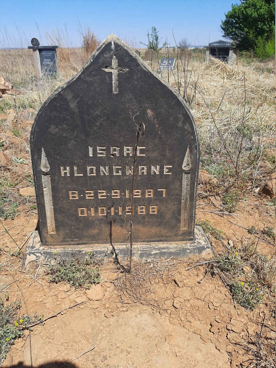 HLONGWANE Isaac 1987-1988