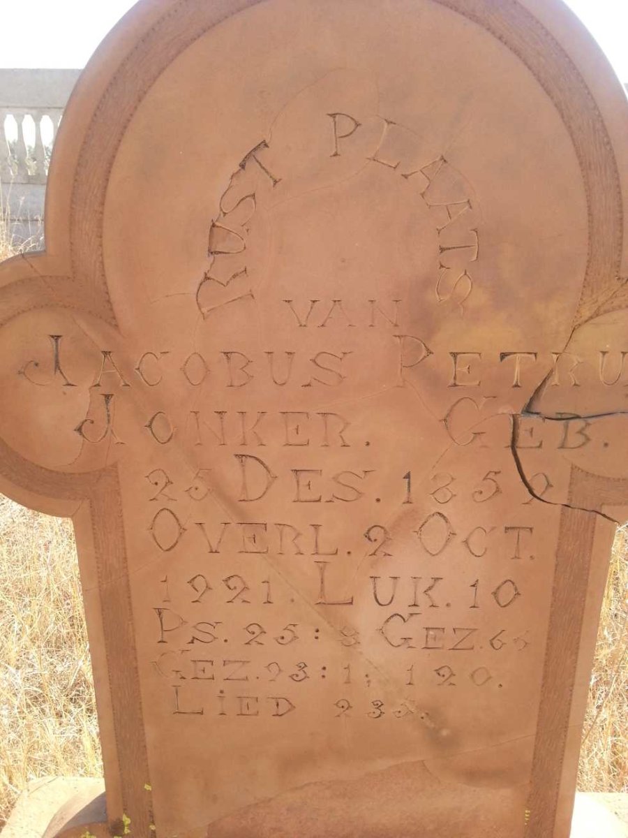 JONKER Jacobus Petrus 1859-1921