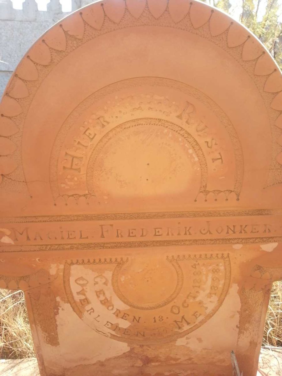 JONKER Magiel Frederik 1884-1898