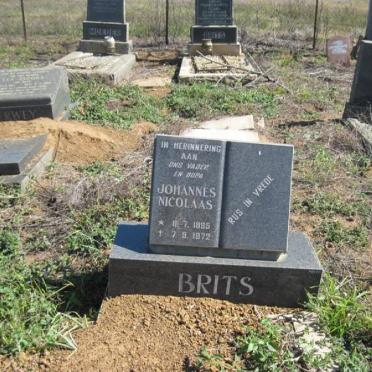 BRITS Johannes Nicolaas 1895-1972