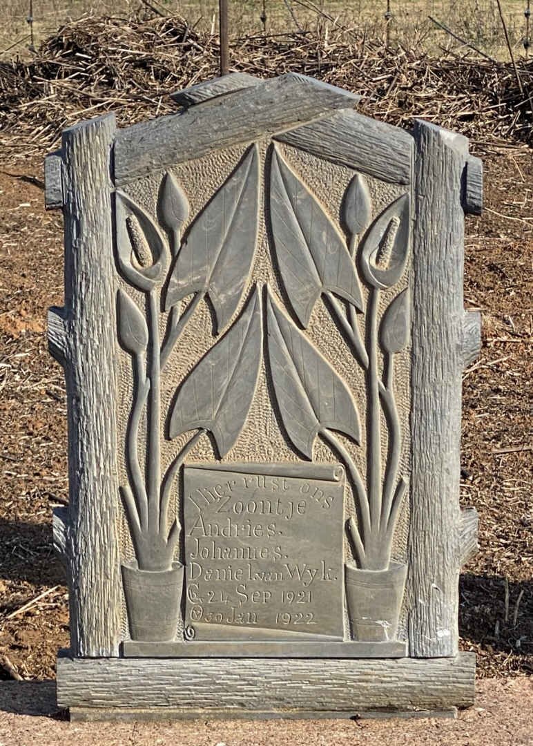 WYK Andries Johannes Daniel, van 1921-1922