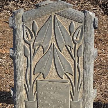 WYK Andries Johannes Daniel, van 1921-1922