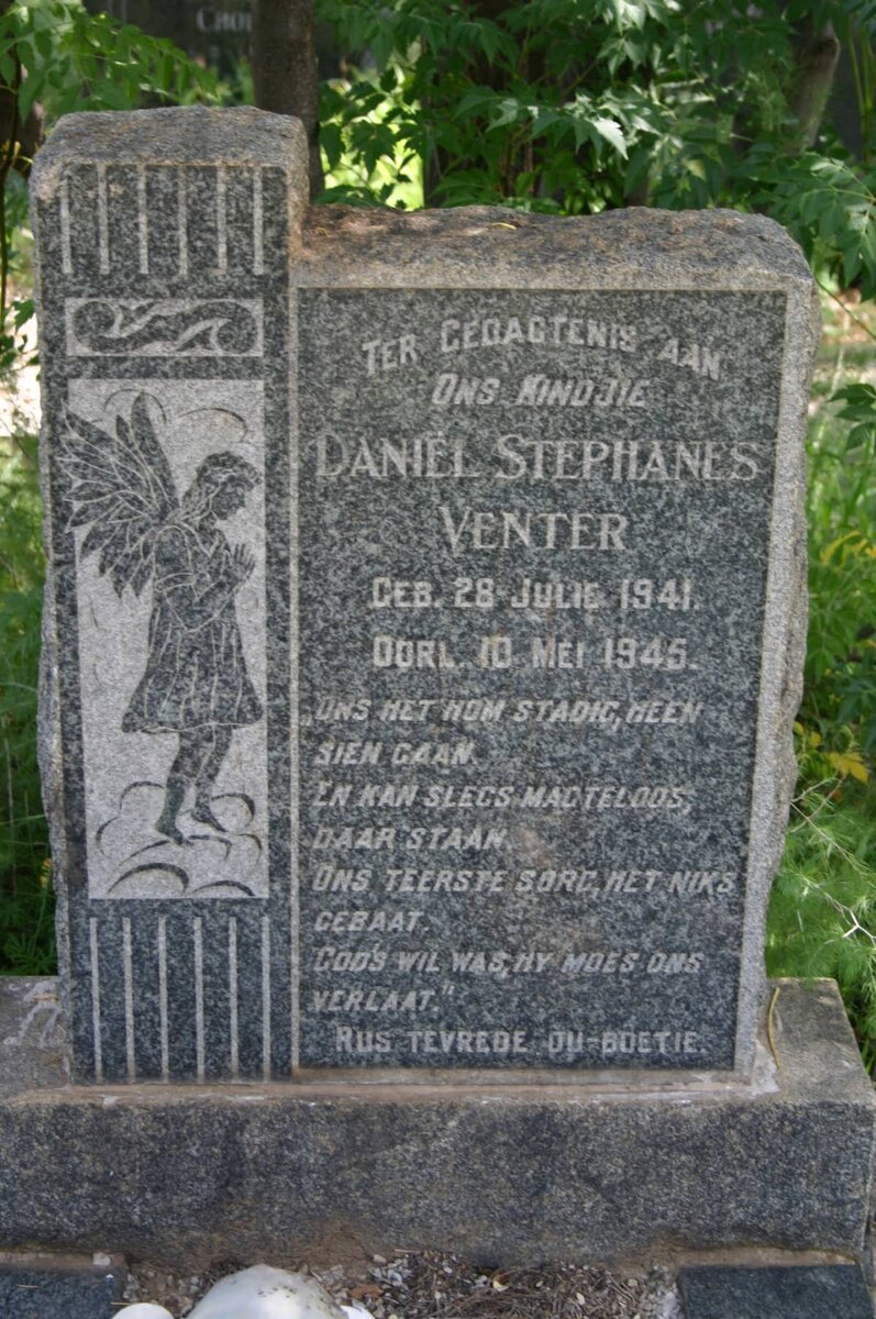 VENTER Daniël Stephanes 1941-1945