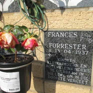 FORRESTER Frances 1937-