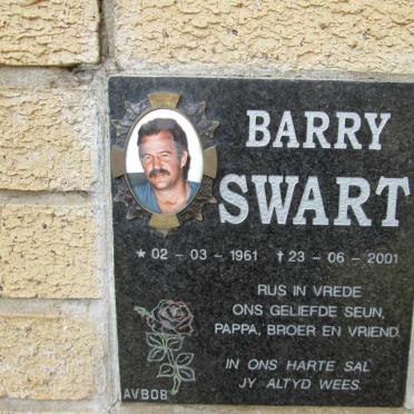 SWART Barry 1961-2001