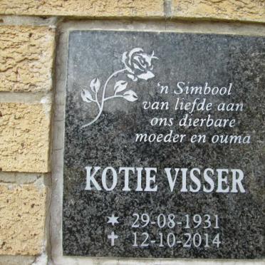 VISSER Kotie 1931-2014