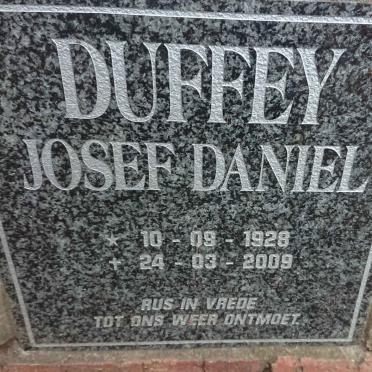 DUFFEY Josef Daniel 1928-2009