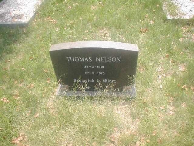 NELSON Thomas 1891-1975