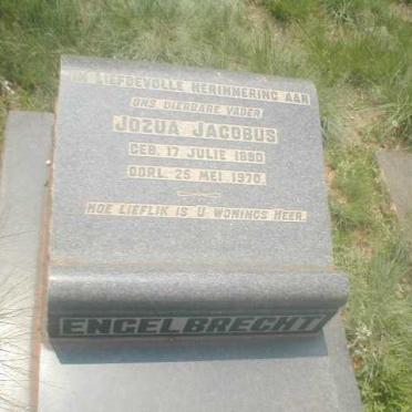 ENGELBRECHT Jozua Jacobus 1880-1970