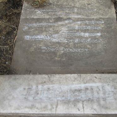 ? William 1886-1954 &amp; Margaret 1886-1942