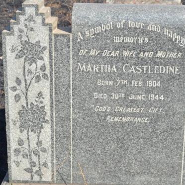CASTLEDINE Martha 1904-1944