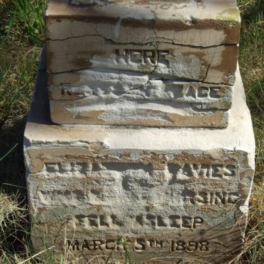 DAVIES Elizabeth -1898