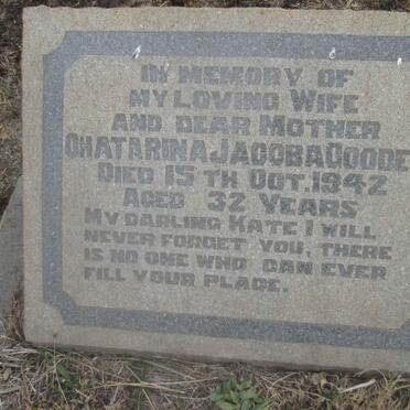 GOODES Chatarina Jacoba -1942