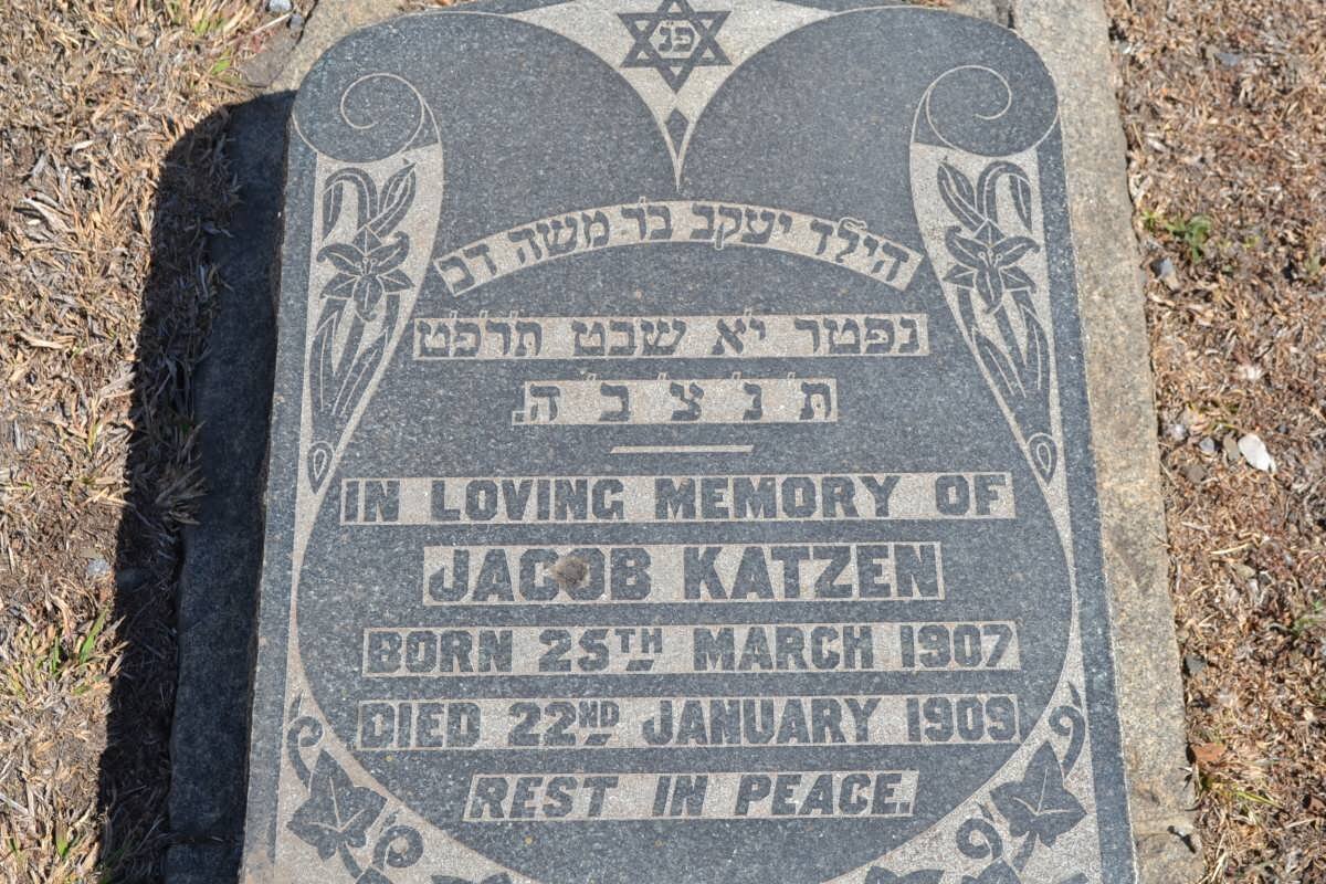 KATZEN Jacob 1907-1909
