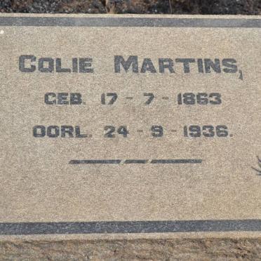 MARTINS Colie 1863-1936