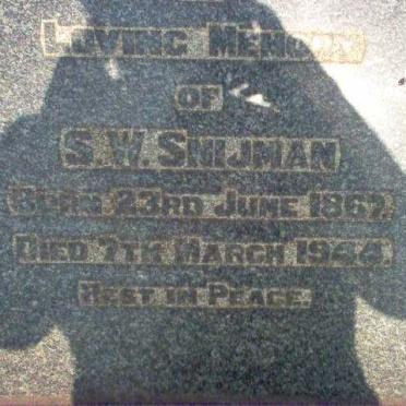 SNIJMAN S.W. 1867-1944