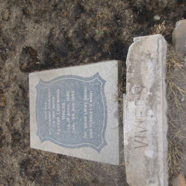 VIVIERS Petrus Lodewikus 1895-1942