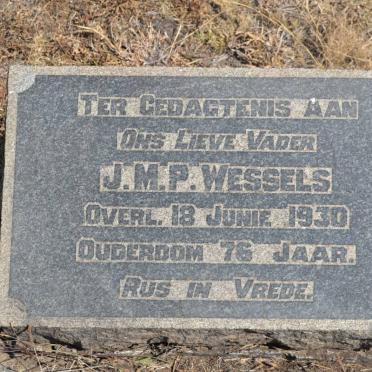 WESSELS J.M.P. -1930