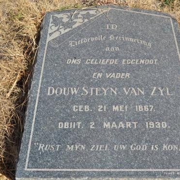 ZYL Douw Steyn, van 1867-1930