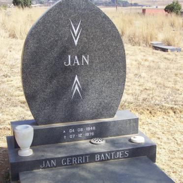 BANTJES Jan Gerrit 1948-1976
