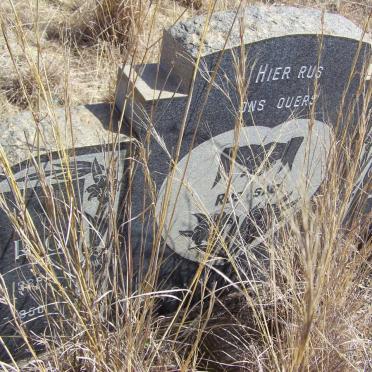 VUUREN Daniel R.G., Jansen van 1892-1950 &amp; Gertruida S.P. 1894-1961