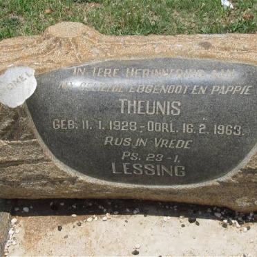 LESSING Theunis 1928-1963