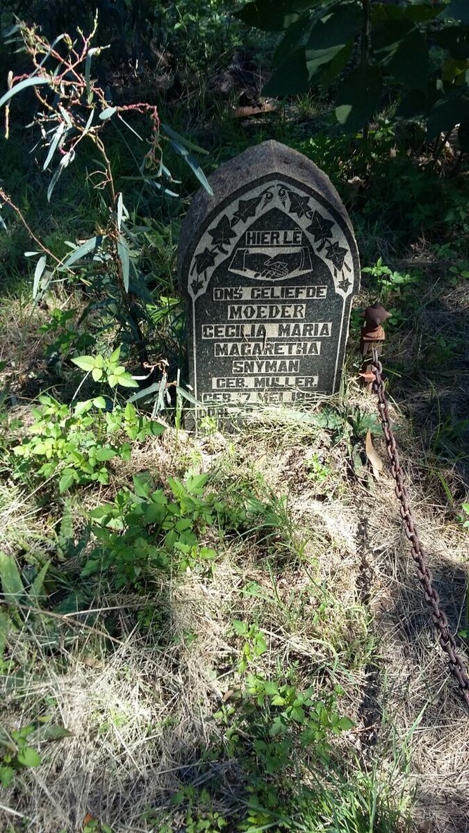 SNYMAN Cecilia Maria Magaretha nee MULLER