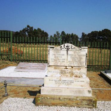 VENTER Jan Adriaan 1866-1939 &amp; Cornelia Francina Magdalena VAN DER WESTHUIZEN 1872-1929