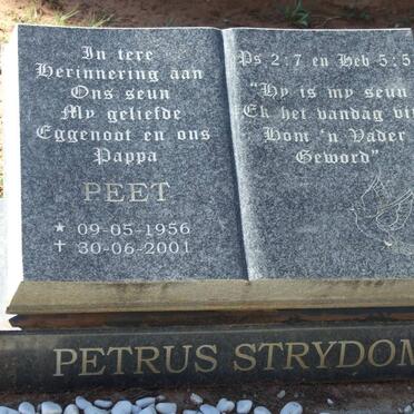 STRYDOM Petrus 1956-2001