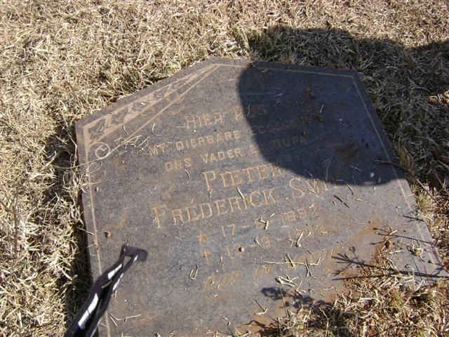 SMIT Pieter Frederick 1892-1968