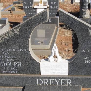 DREYER Rudolph 1920-2008 &amp; Lenie 1923-1987