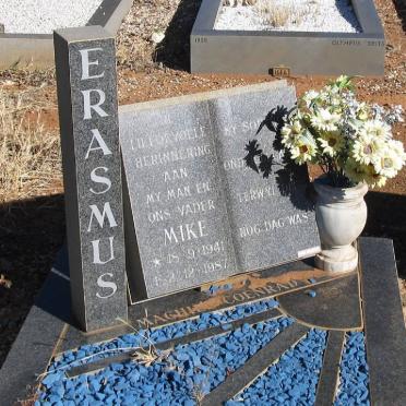 ERASMUS Machiel Coenrad 1941-1987