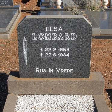 LOMBARD Elsa 1959-1984