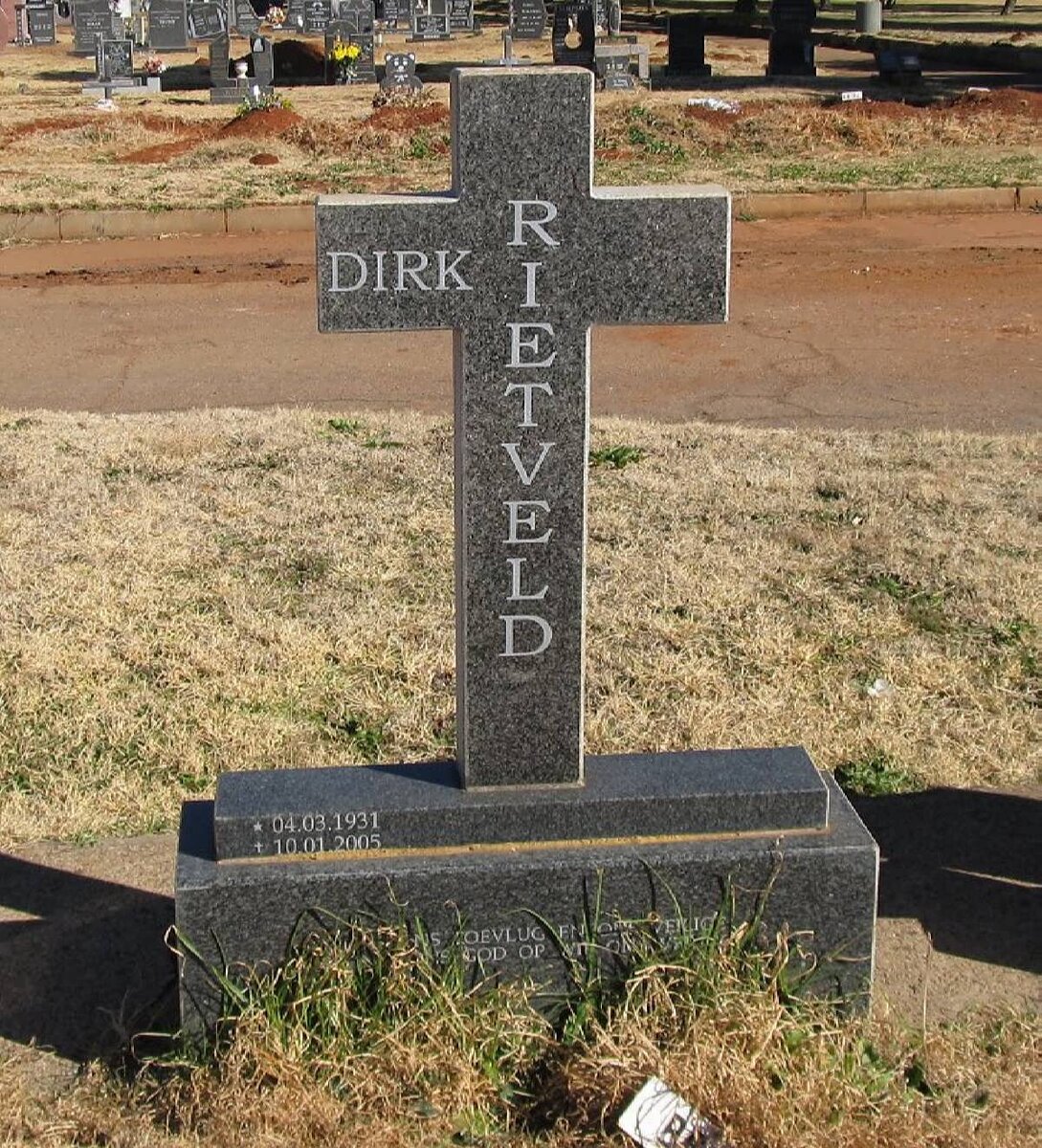 RIETVELD Dirk 1931-2005