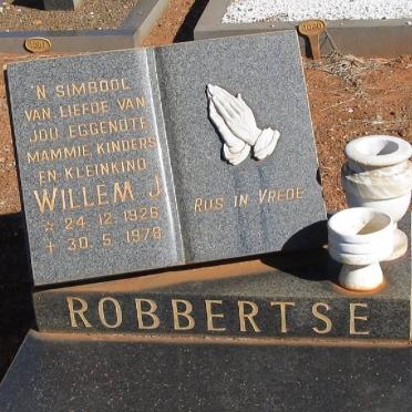 ROBBERTSE Willem J. 1926-1978