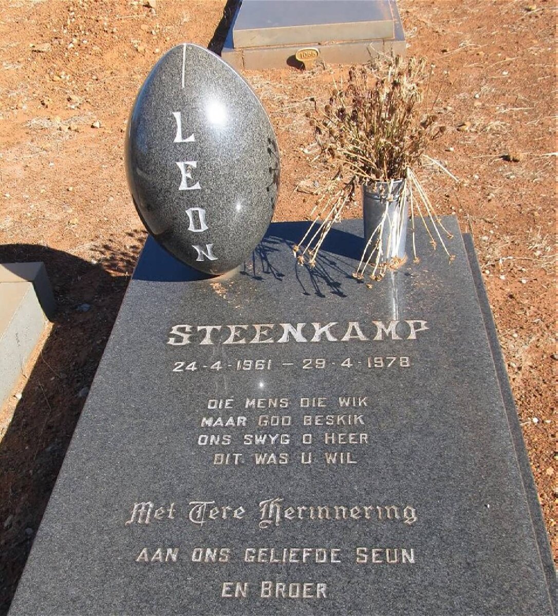 STEENKAMP Leon 1961-1978