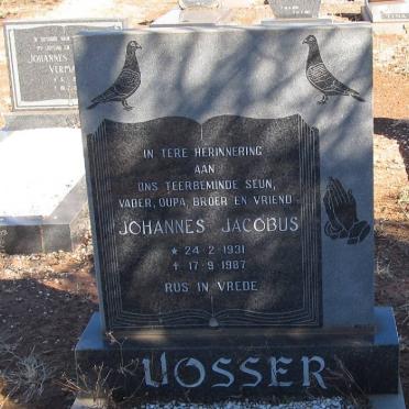 VOSSER Johannes Jacobus 1931-1987