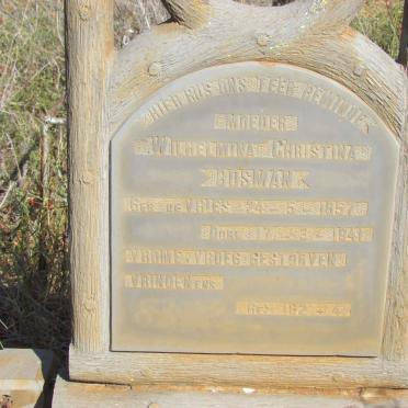 BOSMAN Wilhelmina Christina nee DE VRIES 1857-1941