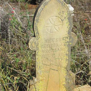 BOSMAN Debora J.J. 1881-1903