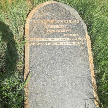 KOK Andreas Jakobus 1855-1928