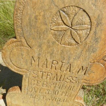 STRAUSS Maria M. 1916-1921