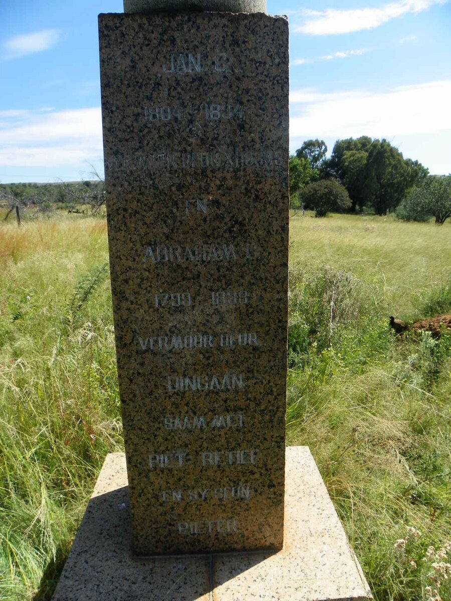 GREYLING Jan C. 1804-1834 :: GREYLING Abraham C. 1799-1838