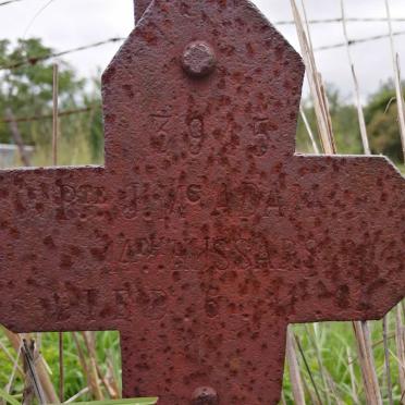 Kwazulu-Natal, BERGVILLE district, Bergville, The River Farm, single British Military grave